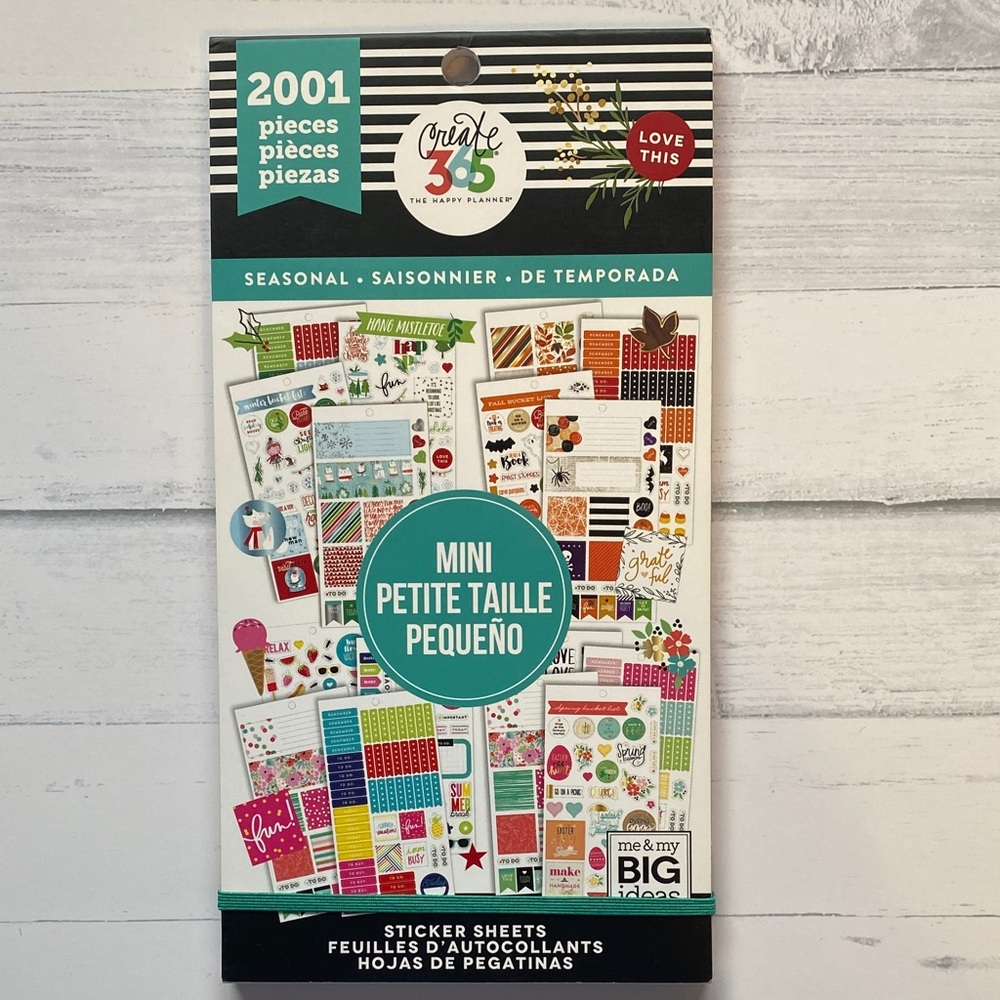 The Happy Planner Mini Sticker Bundle – 5 Booklets - Picture 11 of 16